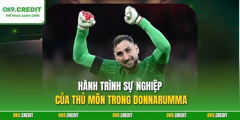 Hành trình sự nghiệp của thủ môn trong Donnarumma