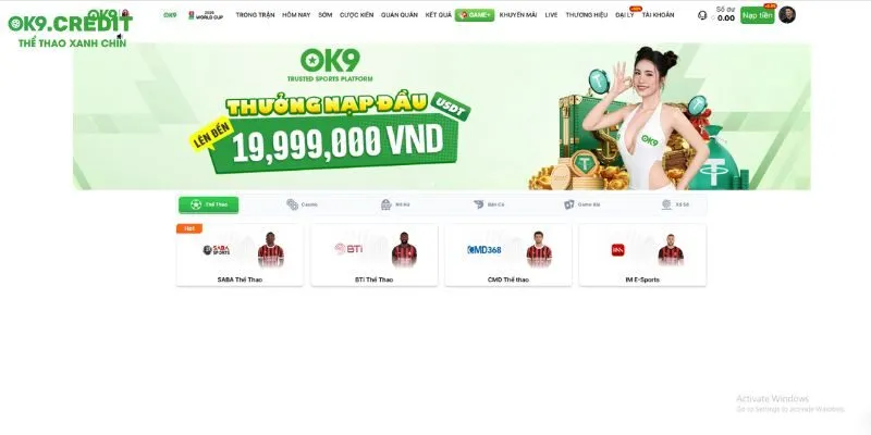 Khái quát tổng quan nhà cái OK9 năm 2026